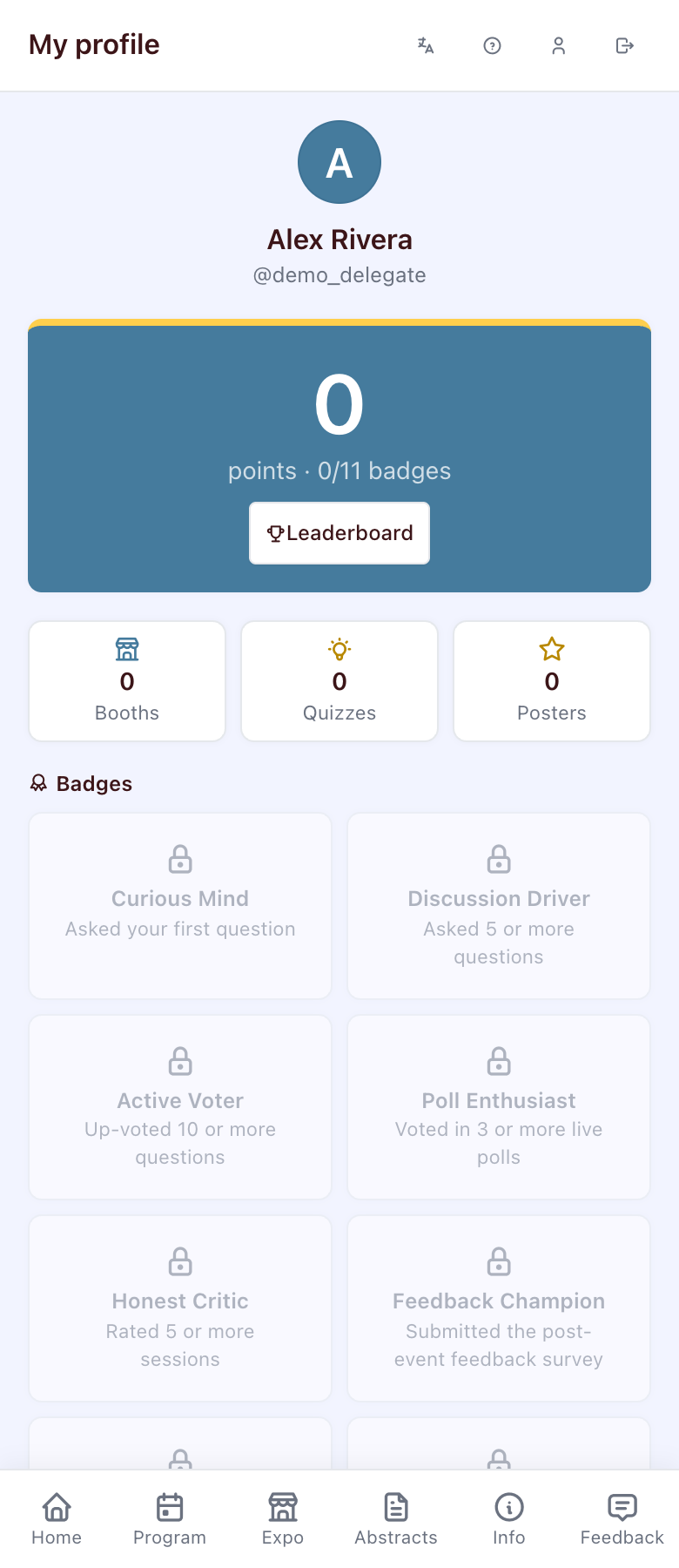 My profile